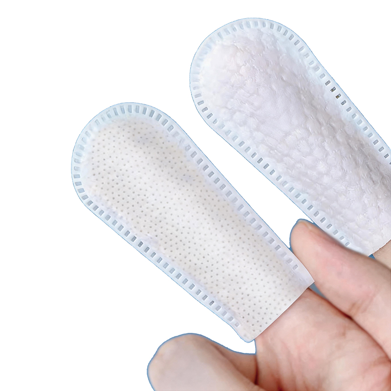 Pet AB double-sided dental cleaning finger cot